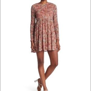 AFRM ditsy babydoll dress